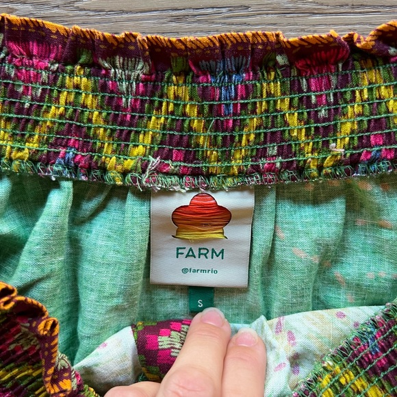 Farm Rio Banana Leaves Off Shoulder Midi
Dress Small - Picture 6 of 6